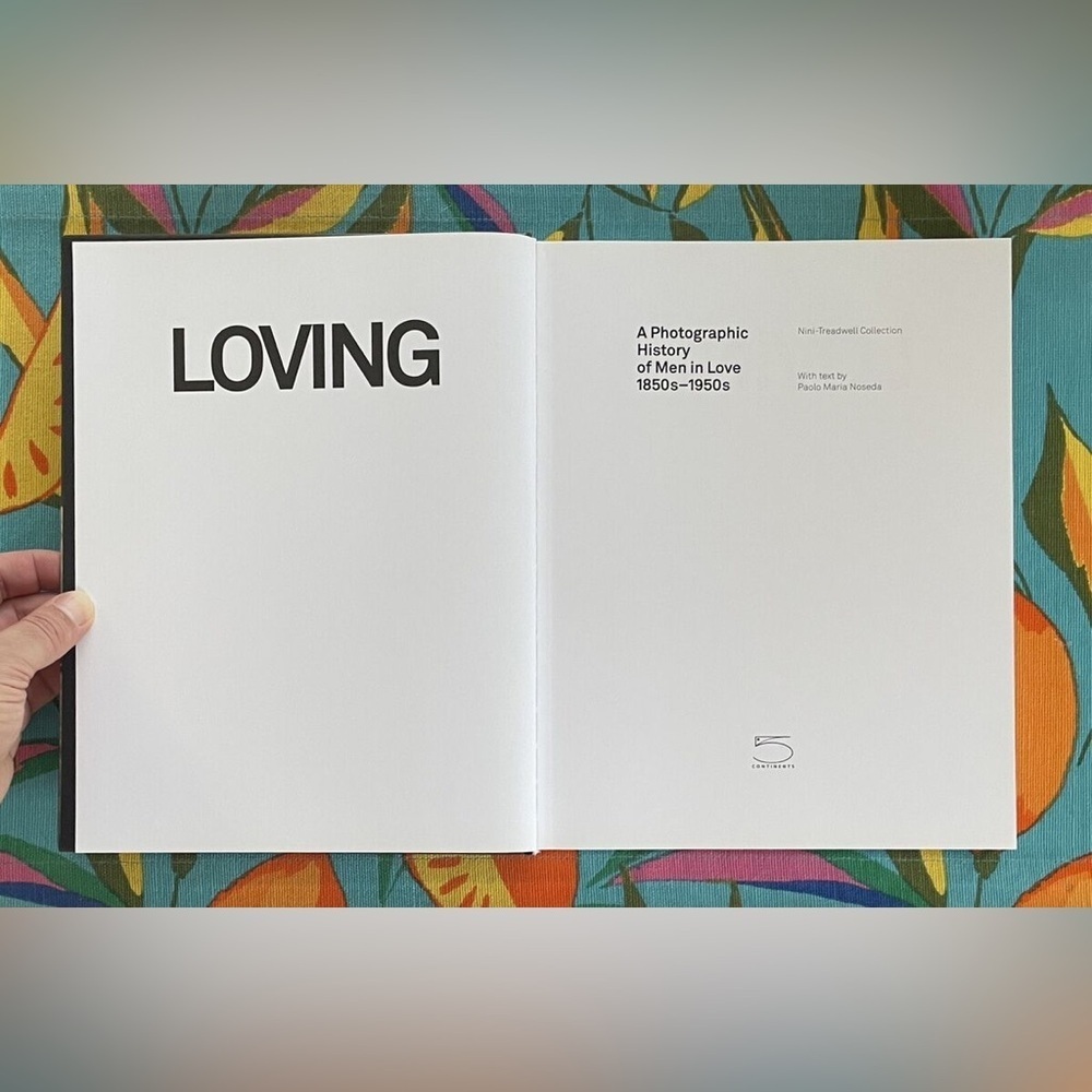 VINTAGE PRIDE Loving: A Photographic History of Men in Love 1850s-1950s Book - Picture 2 of 8